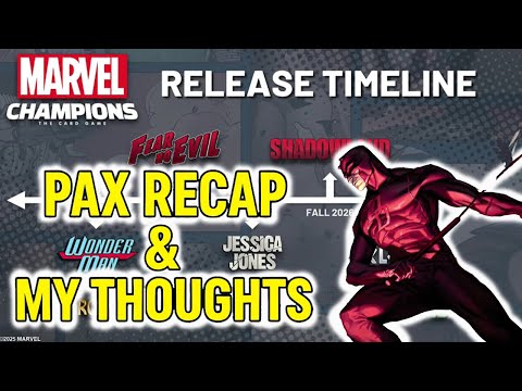 PAX Unplugged RECAP for Marvel Champions: Daredevil, No Core Set 2.0, The Vault's Print on Demand?!