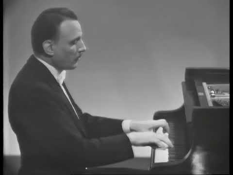 Arturo Benedetti Michelangeli plays Galuppi - Sonata in C major (1962)