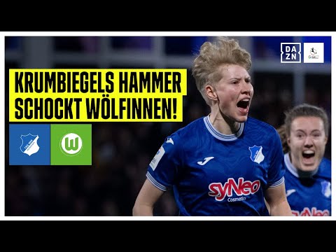 Herber Rückschlag! VfL-Comeback kommt zu spät: Hoffenheim - Wolfsburg | Frauen-Bundesliga | DAZN