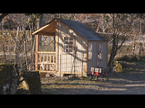 , title : 'DIY 田舎暮らし小さな小屋を建てる！'