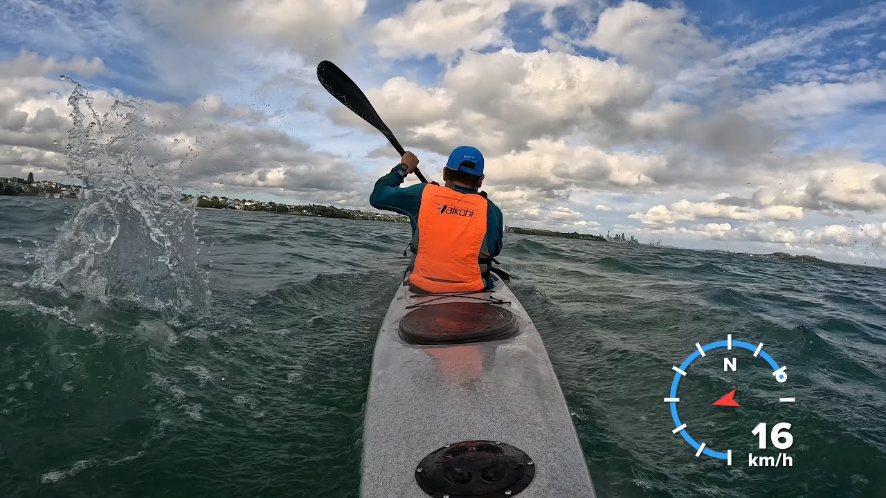 Great glide! Epic V7 surfski