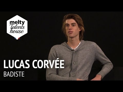 Lucas Corvée, jeune champion de badminton