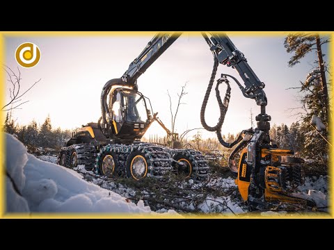 TOP 5 Modern Wood Harvesting Machines Ponsse Company