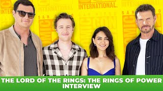 The Rings of Power Interview: Benjamin Walker, Nazanin Boniadi, Lloyd Owen & Leon Wadham video
