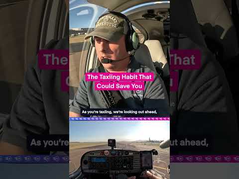 The Taxiing Habit That Could Save You