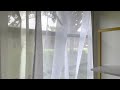 Sheer Curtain Comparison - Gjertrud and Hilja From IKEA and Amazon Dupe (Feat. IKEA Vidga Track)