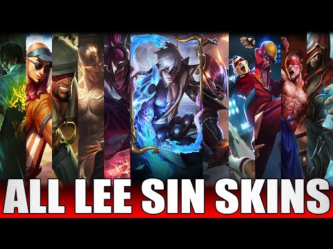 All Lee Sin Skins Spotlight 2020 - Including Storm Dragon Lee Sin