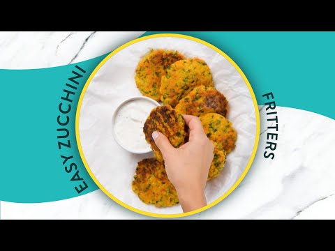 HOW TO MAKE EASY ZUCCHINI FRITTERS