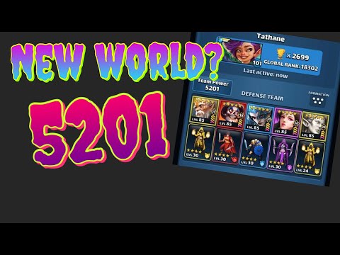 Empires&Puzzles- NEW WORLD, IS THIS THE HIGHEST TEAMPOWER YOU CAN ACTUALLY HAVE?