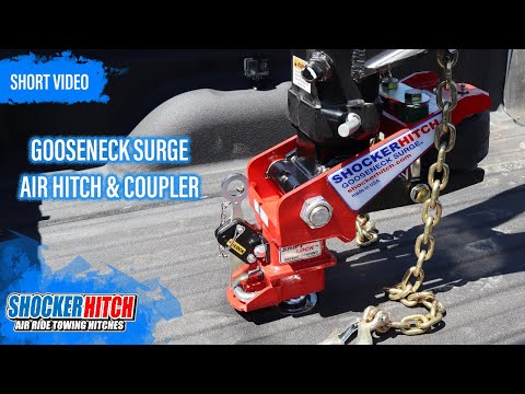 Gooseneck Surge™ Air Hitch and Coupler - Shocker Hitch