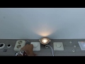 LED spot kantelbaar 5Watt rond NIKKEL dimbaar