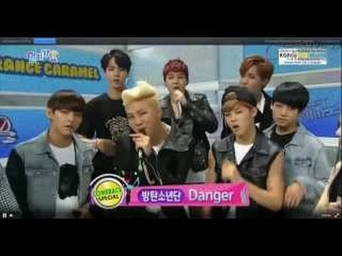 [1080p HD] 140824 BTS - Interview & EXO (MC) @ SBS Inkigayo