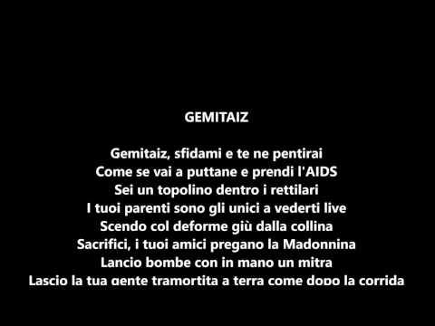 COME ON BABY(QVC7)-GEMITAIZ ft. PEDAR POY,MADMAN & NITRO [testo]