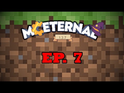Minecraft: MC Eternal Modpack Ep. 7 - Greenhouse Glass!