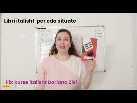 Gjuha italiane mesimi 2, niveli Al nga Doriana Zisi