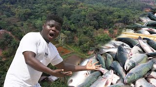 How A Young Man Moved From South Africa To Established Biggest Fish Farm In Congo
