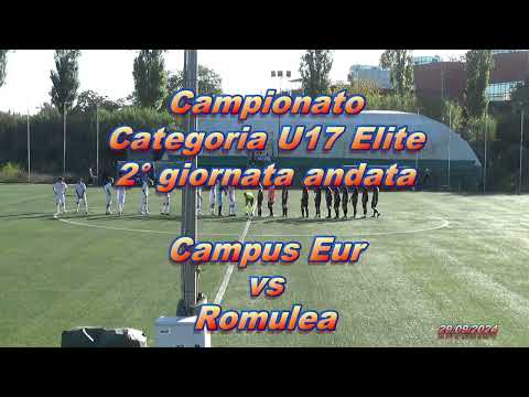 U17 Elite 2024-2025 2° Campionato Campus Eur vs Romulea Highlights