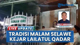 Semarak Malam Selawe di Gresik, Warga Bermunajat Baca 1.000 Surah Al-Ikhlas di Masjid Ainul Yaqin