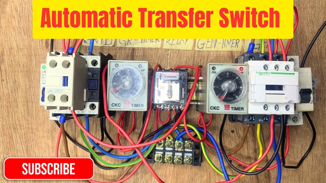 How to Wire an Automatic Transfer Switch (ATS) Step-by-Step | Beginners Guide part 3
