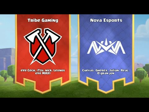 World Championship #4 TRIBE GAMING Vs NOVA ESPORTS | Group A Qualifier Day 1 - Clash of Clans