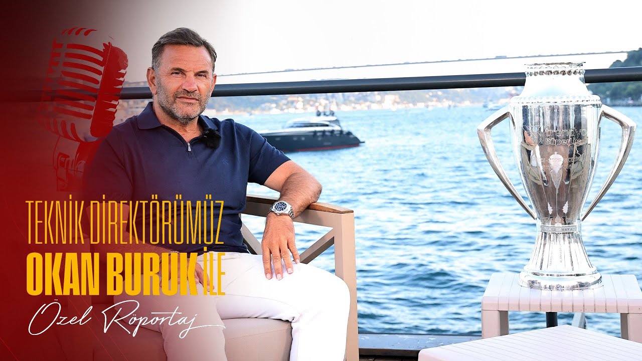🔴 Teknik direktörümüz Okan Buruk ile Galatasaray Adası’nda özel röportaj