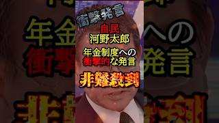 「消費税を年金の財源に」と発言し炎上 #自民党  #厚生労働省 #年金 #社会保険料 #河野太郎