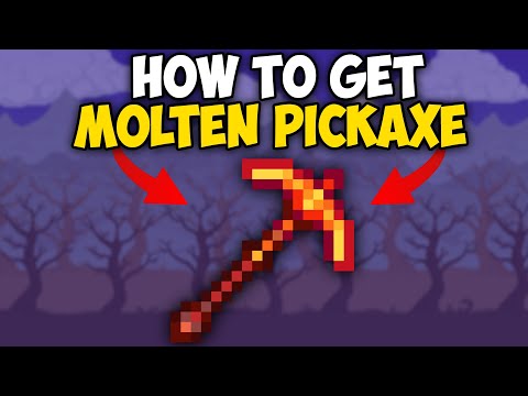 How to Get Molten Pickaxe in Terraria 1.4.4.9 | Molten Pickaxe terraria