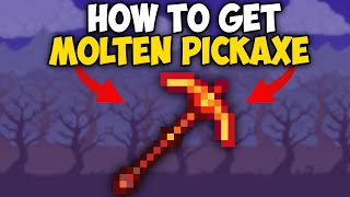 How to Get Molten Pickaxe in Terraria 1.4.4.9 | Molten Pickaxe terraria