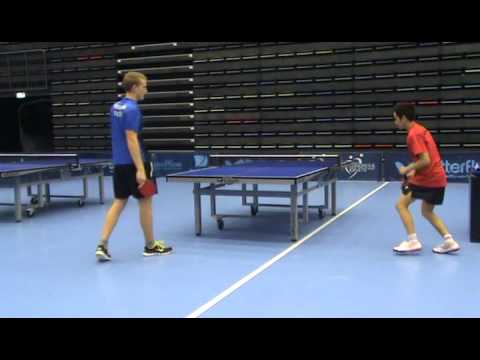 131123 Juniordivision, Sebastian Borel - Oliver Petersen