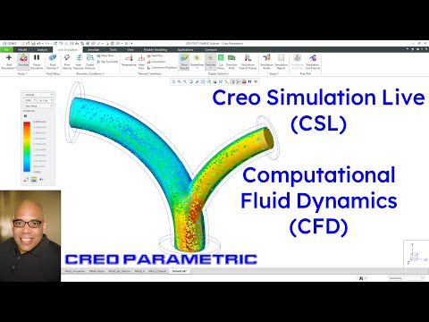 Creo Parametric - Computational Fluid Dynamics (CFD) | Creo Simulation Live (Video 1)