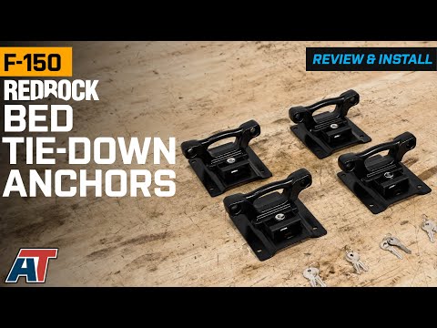 2015-2023 F-150 RedRock Bed Tie-Down Anchors Review & Install