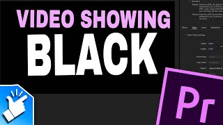 MP4 Video in Adobe Premiere showing BLACK (SOLVED)