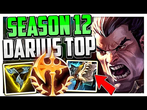 How to Play Darius Top Lane Season 12 + Best Build/Runes | Darius Beginners Guide League of Legends