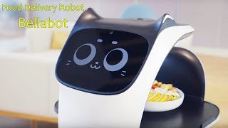 PuduTech introduced BellaBot, A Cute Meowing Food Delivery Robot