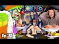SHANKS ACE AND BUGGY Oh And The Smack Down One Piece Episode 151 Reaction