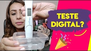 COMO FAZER O TESTE CLEARBLUE DIGITAL Descobrindo a gravidez antes do atraso | Patrícia Moreira