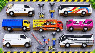 Download lagu Unboxing Koleksi Miniatur Bus & Truk Indonesia | ASMR Relaxing mp3