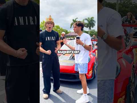 Can YOU Get 10 Fist Bumps From SuperCar Owners?😳🤜🤛