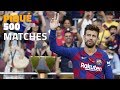 Gerard Piqué: one game away for 500 appearances