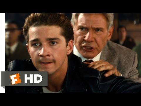 Indiana Jones 4 (3/10) Movie CLIP - Get Out of the Library (2008) HD