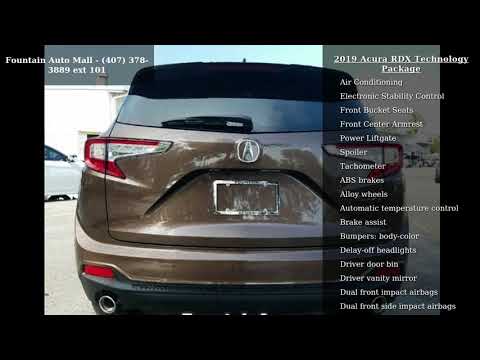 2019 Acura RDX Technology Package