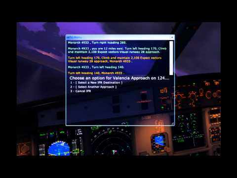 FSX- Aerosoft A320 X Monarch- EGGW(Luton)/LEAL(Alicante)