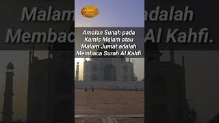 Download lagu Amalan Sunah pada Malam Kamis atau Malam Jumat #shorts #alkahfi #malamjumat mp3
