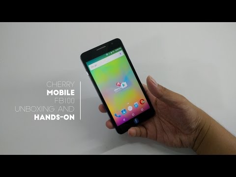 Cherry Mobile FB100 Unboxing and Hands-on