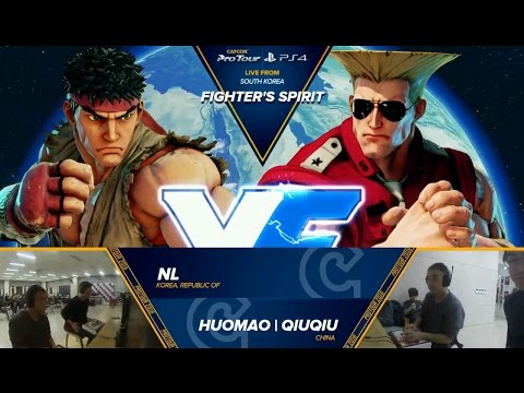 NL (Ryu) vs Qiuqiu (Guile, Urien) - Last Chance Qualifier - Asia Regional Finals 2016