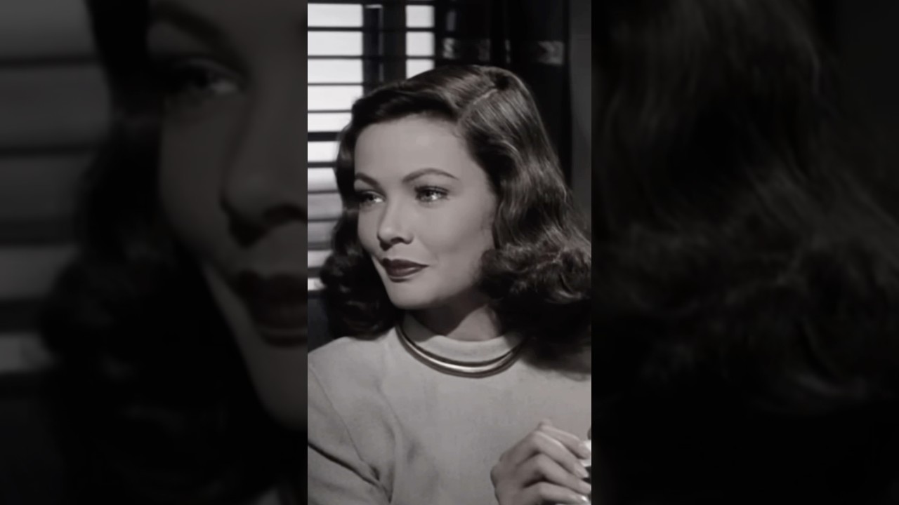 Gene Tierney’s femme fatale moment
