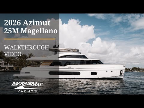 2026 Azimut Magellano 25M Video