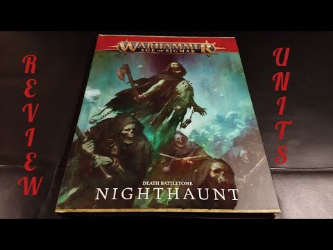 Battletome Nighthaunt 2022 [ENG] Units warscrolls review