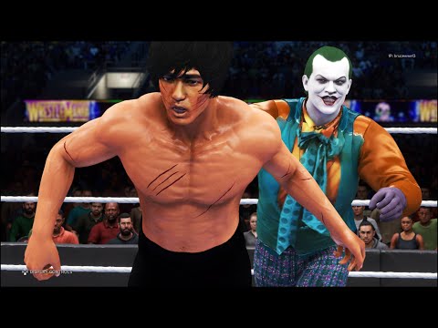 WWE 2K20 - Joker vs. Bruce Lee - Dragon Fight 🔥🐲