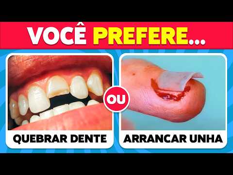 O QUE VOCÊ PREFERE...? 100 Escolhas Bem DIFÍCEIS! 🔥😱🧠